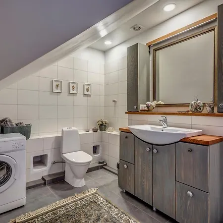 Apartment House Of Nobles With Personal Terrace In Uzupis Vilnius