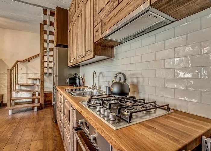 דירה House Of Nobles With Personal Terrace In Uzupis וילנה