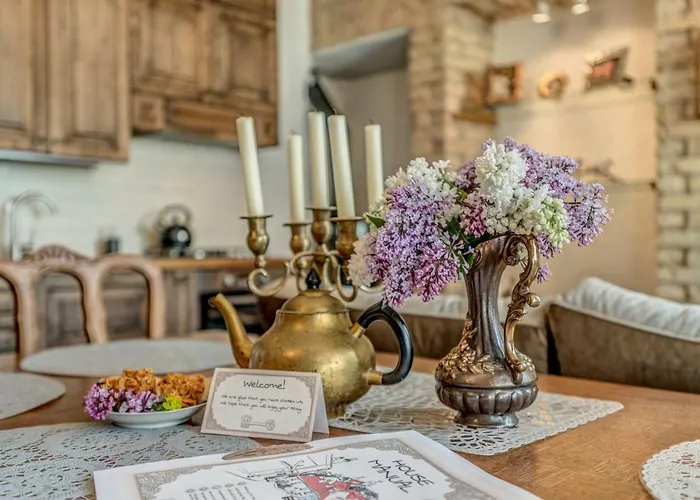 דירה House Of Nobles With Personal Terrace In Uzupis *