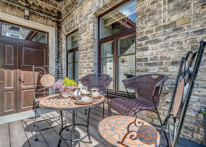 Apartment House Of Nobles With Personal Terrace In Uzupis *